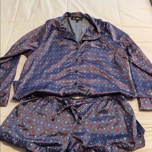 Sam Edelman Silk Pajama Set